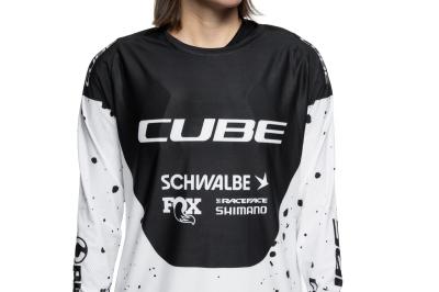 CUBE MTB WS Trikot X Factory Racing langarm Gr&ouml;&szlig;e: L (40) Produktbild 3