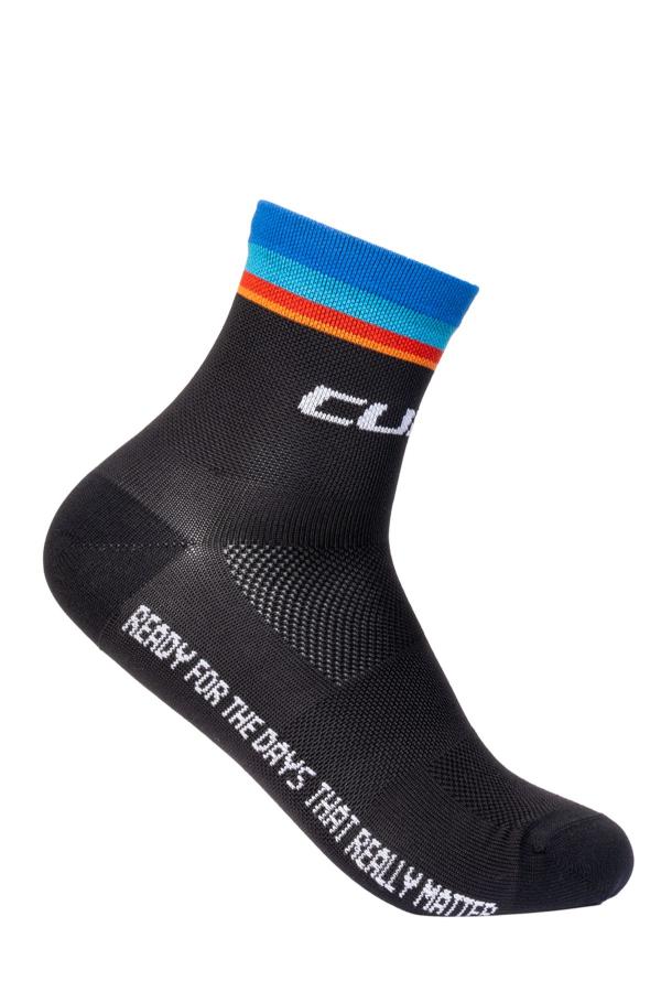 CUBE Socke Mid Cut ROAD/XC Teamline Gr&ouml;&szlig;e: 44-47