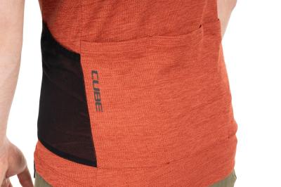 CUBE GRAVEL Trikot Full Zip CARGO kurzarm Gr&ouml;&szlig;e: L Produktbild 3