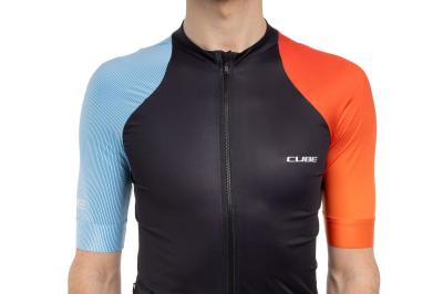 CUBE ROAD/XC Trikot TEAMLINE kurzarm Gr&ouml;&szlig;e: XS Produktbild 4