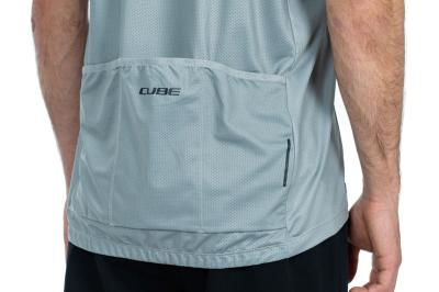 CUBE MTB Trikot Half Zip CMPT kurzarm Gr&ouml;&szlig;e: S Produktbild 3