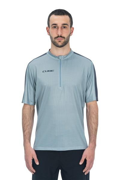 CUBE MTB Trikot Half Zip CMPT kurzarm Gr&ouml;&szlig;e: XXL Produktbild 1