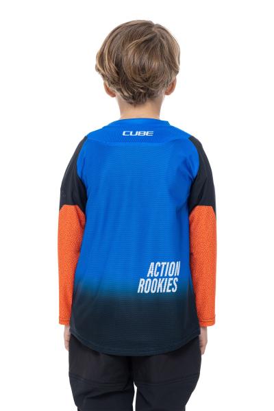 CUBE VERTEX Trikot ROOKIE X Actionteam langarm Gr&ouml;&szlig;e: M (122/128) Produktbild 3