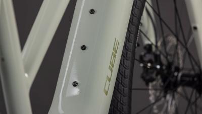 Cube Editor Hybrid SLX 400X reedbeige'n'chrome Gr&ouml;&szlig;e: Trapeze 58 cm Produktbild 2